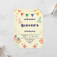 BESTSELLER! Custom Invitation 