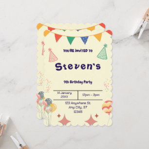 BESTSELLER! Custom Invitation 