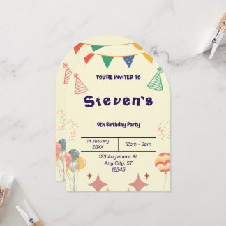 BESTSELLER! Custom Invitation 