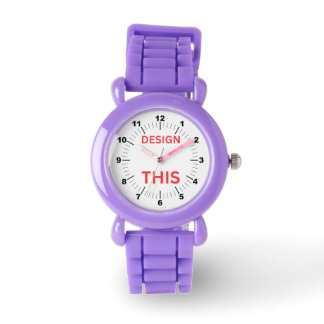 BESTSELLER! Kid's Watch - Personalised ⌚ Purple
