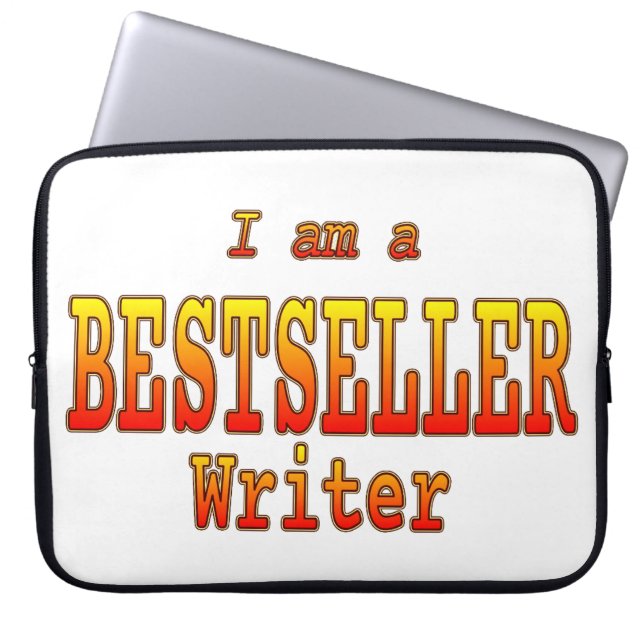 Bestseller Writer Laptop Sleeve Customisable (Front)