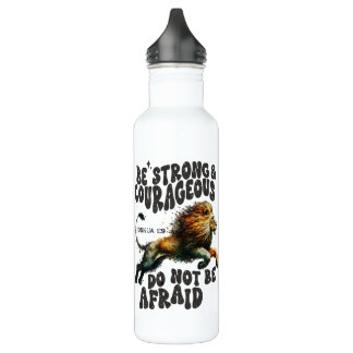 Bestselling #1 Be strong Joshua 1:9 bible verse 710 Ml Water Bottle