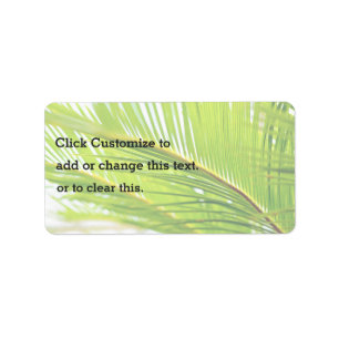 Bestselling Tree Themed Label