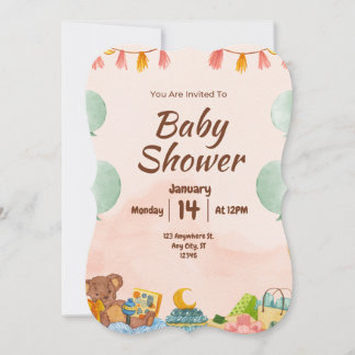 BESTSLELLER! Baby Shower Invitation