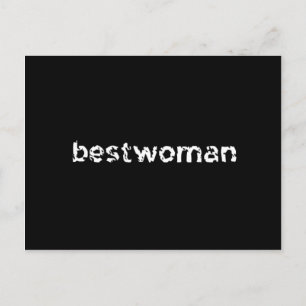 Bestwoman Postcard