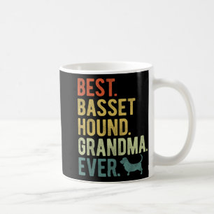 Bet Hound Grandma Ever Dog Lovers Mother's Day  Coffee Mug