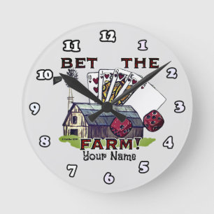 Bet The Farm poker clock