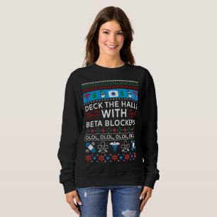 Beta Blockers - Nurse Ugly Christmas Sweater