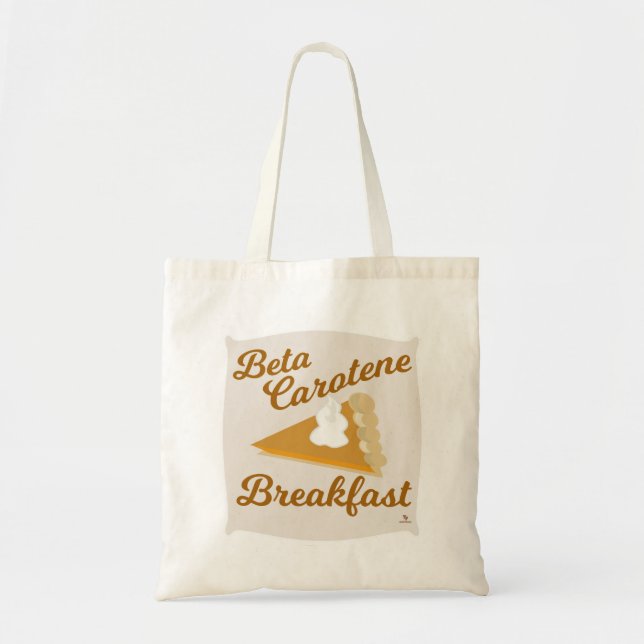 Beta Carotene Thanksgiving Fun Breakfast Tote Bag (Front)