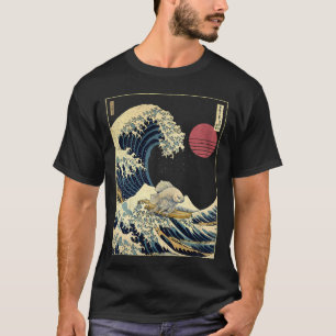 Beta Fish Kanagawa Japanese Surfing Wave T-Shirt