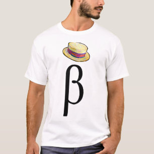 Beta Hat on the Front T-Shirt