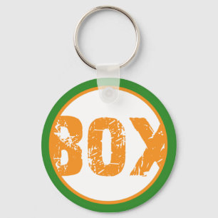 Beta Omega Chi Keychain-BOX Key Ring