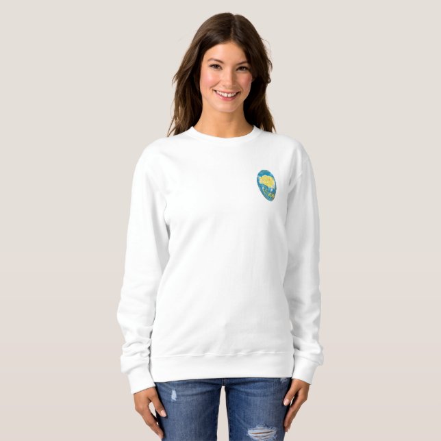 Beta Sigma Phi Sweatshirt (Oval) (Front Full)