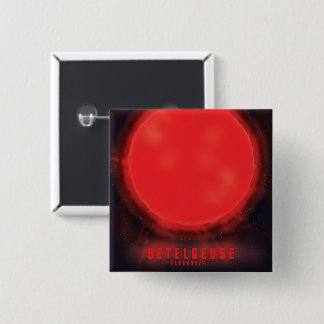 betelgeuse supernova Space Art 15 Cm Square Badge