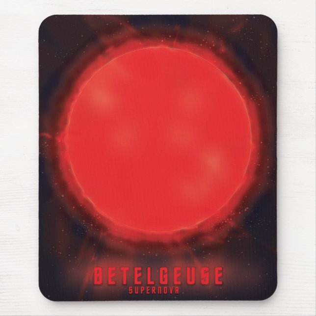 betelgeuse supernova Space Art Mouse Mat (Front)