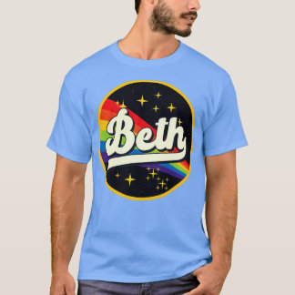 Beth Rainbow In Space Vintage Style T-Shirt