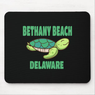 Bethany Beach Delaware Sea Turtle Themed Mouse Mat