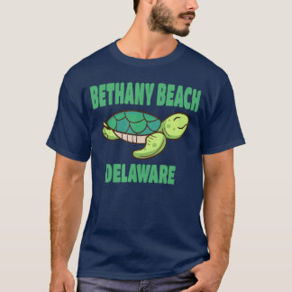 Bethany Beach Delaware Sea Turtle Themed T-Shirt