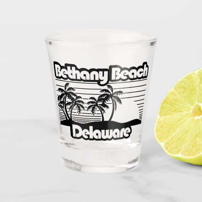 Bethany Beach Delaware Shot Glass (Front)