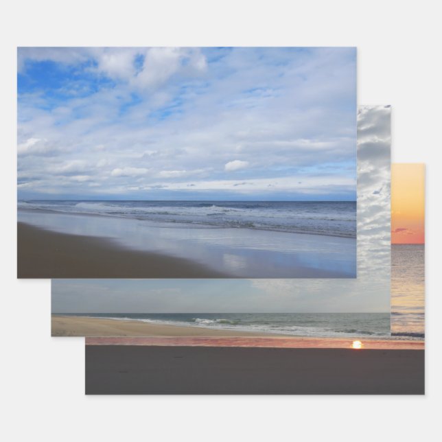 Bethany Beach I Wrapping Paper Sheet (Set)