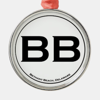 Bethany Beach Metal Tree Decoration