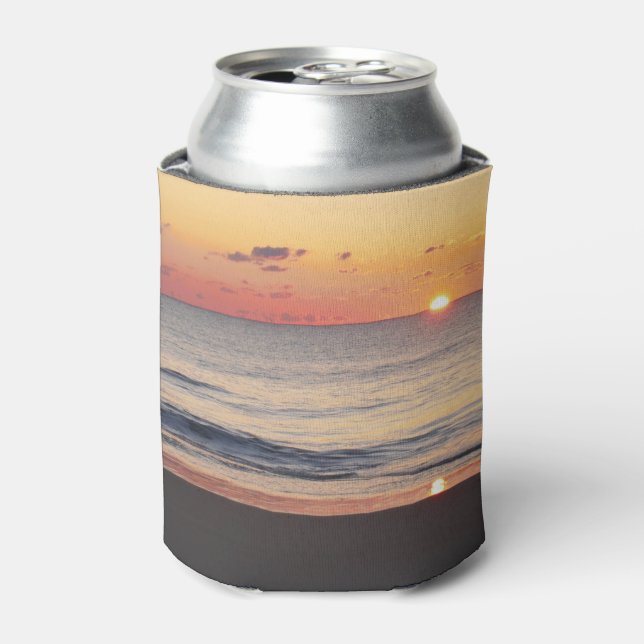 Bethany Beach Sunrise II Can Cooler (Can Front)
