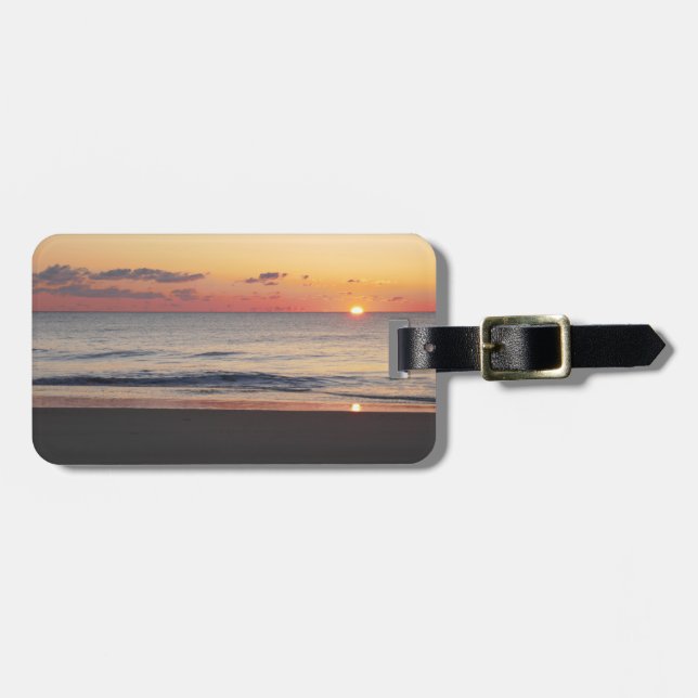 Bethany Beach Sunrise II Luggage Tag (Front Horizontal)
