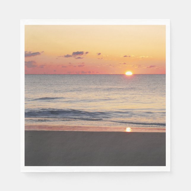 Bethany Beach Sunrise II Napkin (Front)