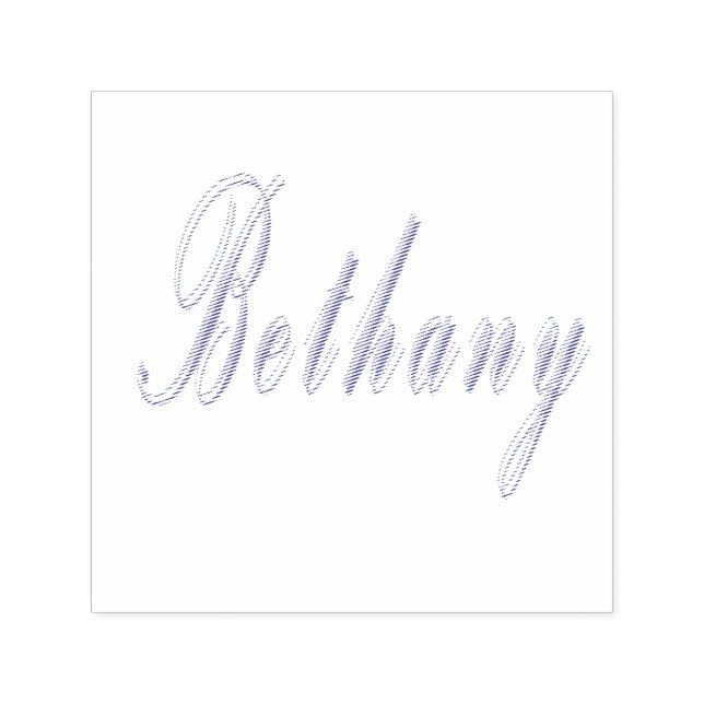 Bethany Name Logo, Self-inking Stamp (Design)