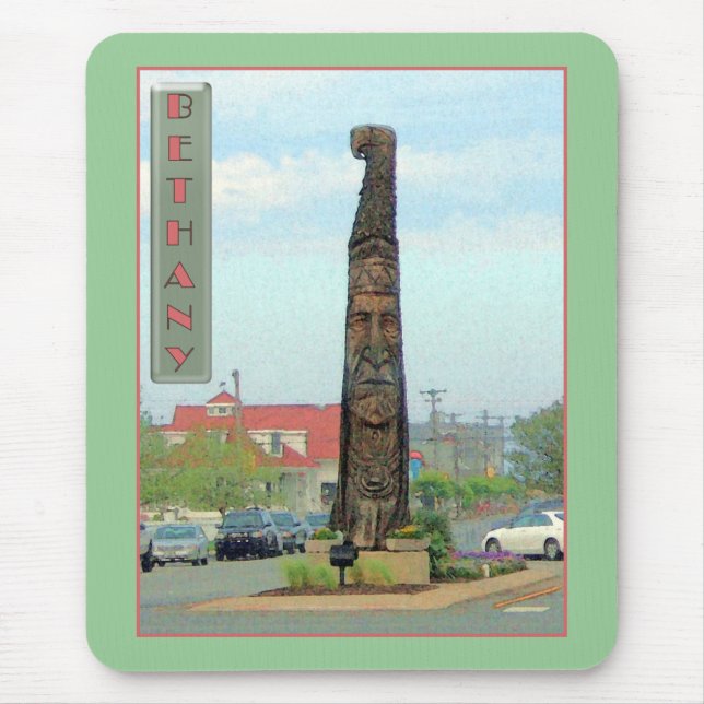 Bethany Totem Pole Mousepad (Front)