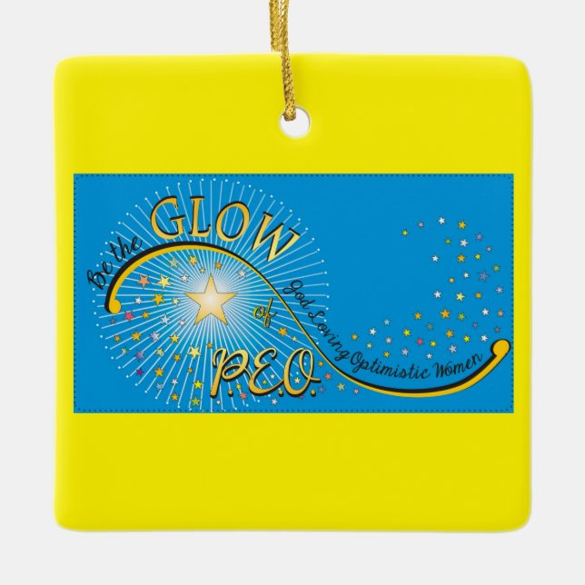 BeTheGlowOfPEO Ornament (Front)