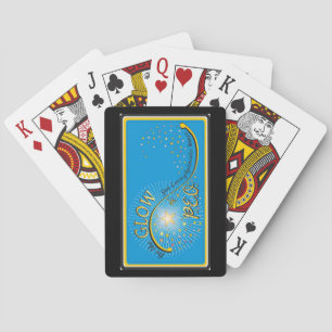 BeTheGlowOfPEO Playing Cards - Black