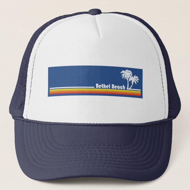 Bethel Beach Virginia Trucker Hat (Front)