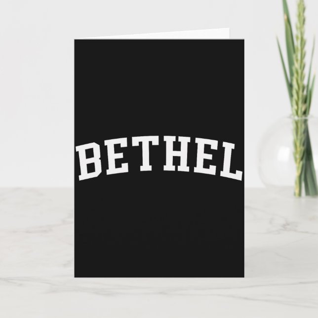 Bethel  card (Front)