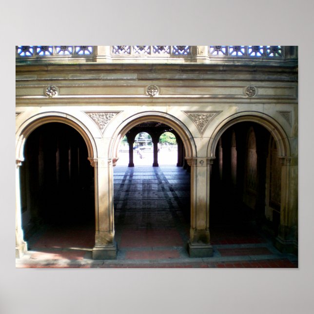 Bethesda Terrace 1 Poster (Front)