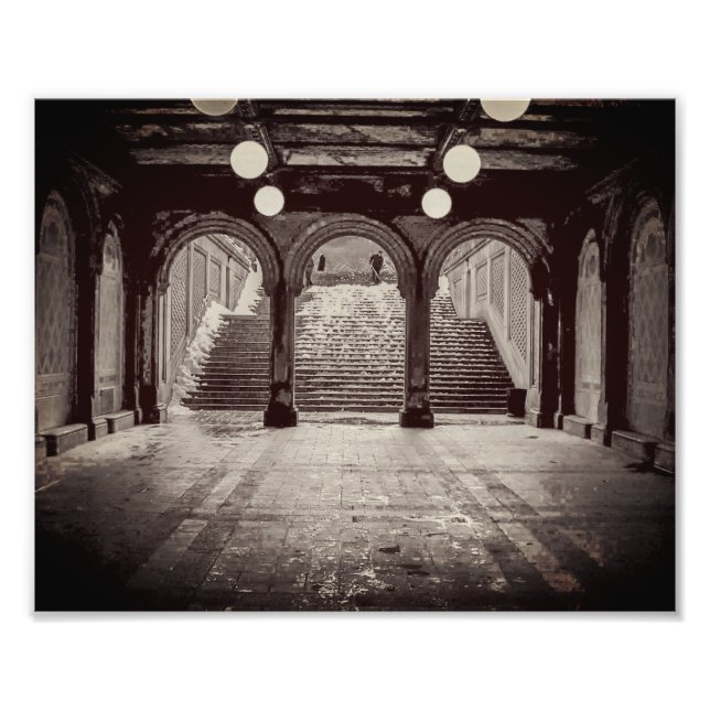 Bethesda Terrace Photo Print (Front)