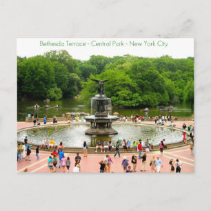 Bethesda Terrace Postcard