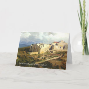 Bethlehem Christmas Card