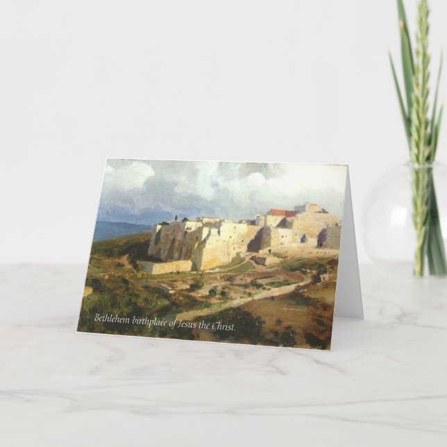 Bethlehem Christmas Card (Front)