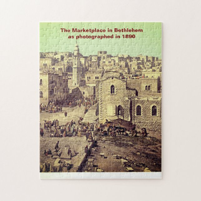 Bethlehem, Holy Land Christian Church Family  Jigsaw Puzzle (Vertical)