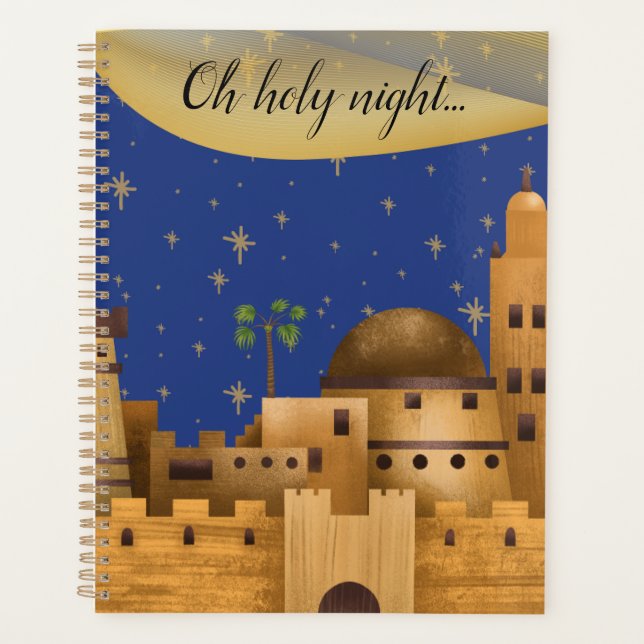 Bethlehem Oh Holy Night Planner (Front)