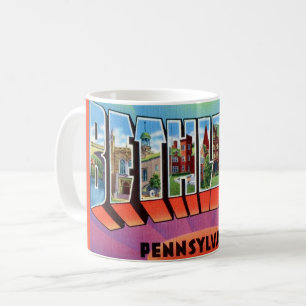 Bethlehem PA Postcard Coffee Mug