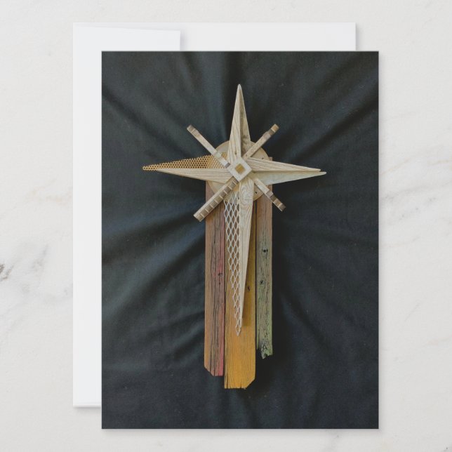 Bethlehem Star Christmas Card (Front)