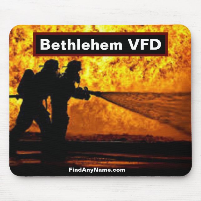 Bethlehem VFD Firefighters Mousepad (Front)