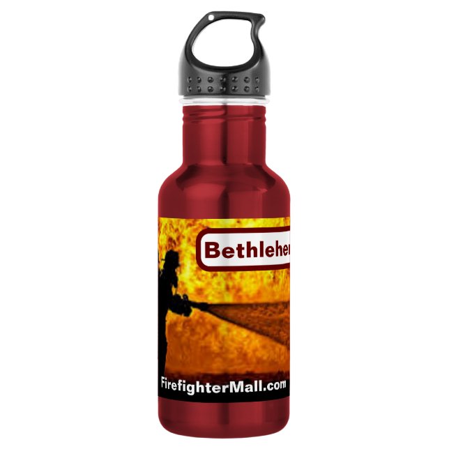 Bethlehem VFD VFD Firefighter Water Bottle (Front)