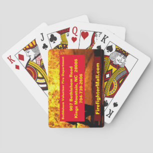 Bethlehem Volunteer Fire Department Playing Cards