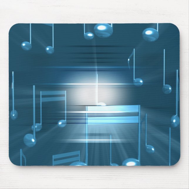 bethoven_blue mouse mat (Front)