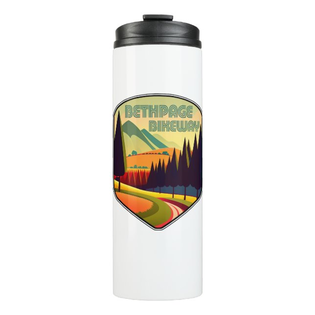 Bethpage Bikeway Colours Thermal Tumbler (Front)