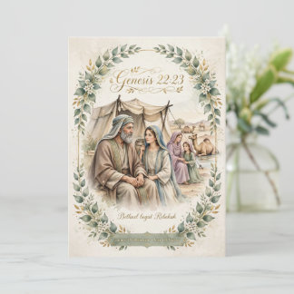Bethuel Art Trading Card 5x7 - Genesis 22:23