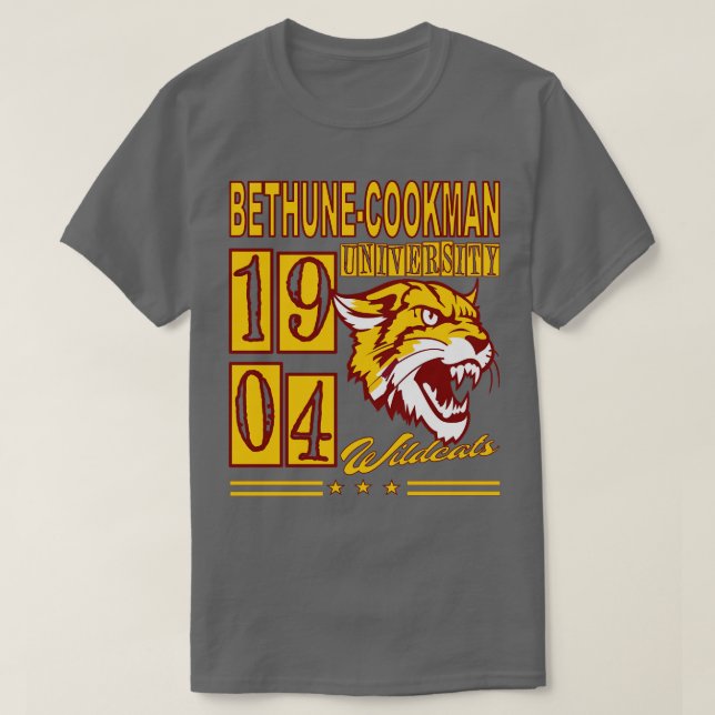 Bethune 1904 Cookman Apparel 7 T-Shirt (Design Front)